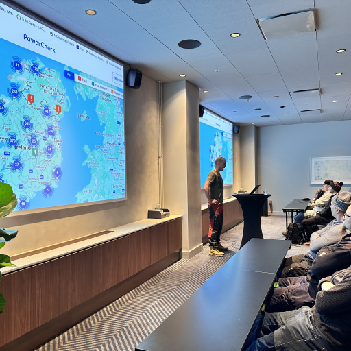 Eltel team at HSSEQ brief day before departing to Ireland 2